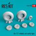 Shop He-111 wheels set early type (1/48) Scale Plastic Models Kits. Accessories and Resin Parts. Reskit online Store