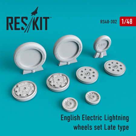Shop EE Lightning wheels set late type (1/48) Scale Plastic Models Kits. Accessories and Resin Parts. Reskit online Store