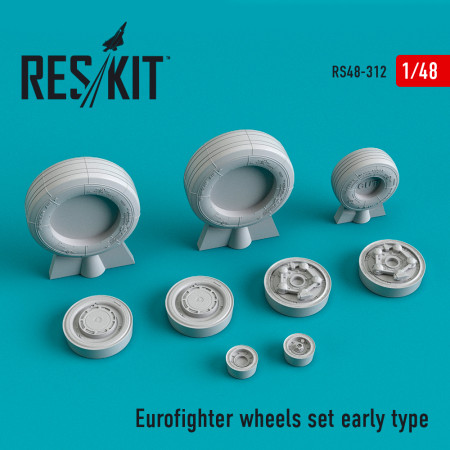 Shop Eurofighter wheels set early type (1/48) Scale Plastic Models Kits. Accessories and Resin Parts. Reskit online Store