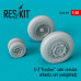 Shop S-2 "Tracker" late version wheels set (weighted) (1/48) Scale Plastic Models Kits. Accessories and Resin Parts. Reskit online Store
