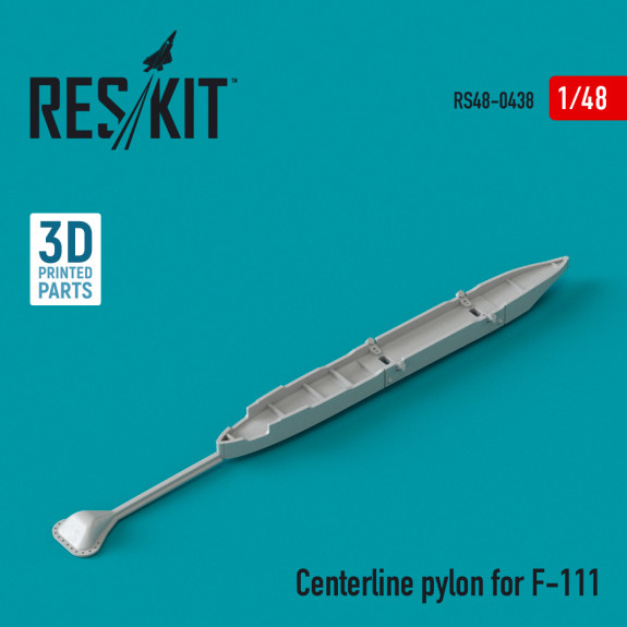 Shop Centerline pylon for F-111 (3D Printed) (1/48) Scale Plastic Models Kits. Accessories and Resin Parts. Reskit online Store