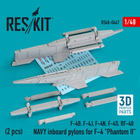 NAVY inboard pylons for F-4 "Phantom II" (2 pcs) (3D Printed) (1/48) Shop NAVY inboard pylons for F-4 "Phantom II" (2 pcs) (3D Printed) (1/48) Scale Plastic Models Kits. Accessories and Resin Parts. Reskit online Store