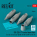 Shop UB-32A-73 rocket launchers (4 pcs) (3D Printed) (1/48) Scale Plastic Models Kits. Accessories and Resin Parts. Reskit online Store