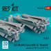 Shop LAU-88 with (2 pcs) AGM-65 "Maverick" missiles (6 pcs) (3D Printed) (1/48) Scale Plastic Models Kits. Accessories and Resin Parts. Reskit online Store