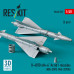Shop R-40TD (AA-6 "Acrid") missiles (2 pcs) (3D printed) (1/48) Scale Plastic Models Kits. Accessories and Resin Parts. Reskit online Store