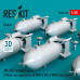 Shop AN-M57 bombs (250 lbs, box-type fin) for all USAF & RAF of WW2 & Korean War (8 pcs) (3D Printed) (1/48) Scale Plastic Models Kits. Accessories and Resin Parts. Reskit online Store