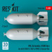 Shop MK.36 bombs (2 pcs) (1000 lbs) for all US NAVY & RAF of WW2 & Korean War (3D Printed) (1/48) Scale Plastic Models Kits. Accessories and Resin Parts. Reskit online Store