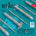 Shop S-24 missiles with APU-68 (4 pcs) (3D Printed) (1/48) Scale Plastic Models Kits. Accessories and Resin Parts. Reskit online Store