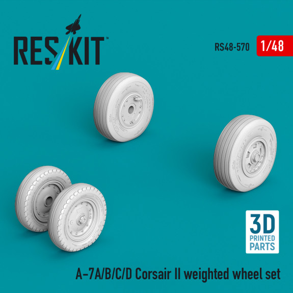 A-7A/B/C/D Corsair II weighted wheel set (3D Printed) (1/48) Shop A-7A/B/C/D Corsair II weighted wheel set (3D Printed) (1/48) Scale Plastic Models Kits. Accessories and Resin Parts. Reskit online Store