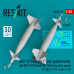 Shop GBU-10 "Paveway I" laser guided bombs with BSU-37/B fin and BSU-3A/B wing (slow speed) (2 pcs) (3D Printed) (1/48) Scale Plastic Models Kits. Accessories and Resin Parts. Reskit online Store
