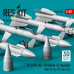 Shop R-27ER (AA-10 Alamo-C) missiles (4 pcs) (3D Printed) (1/48) Scale Plastic Models Kits. Accessories and Resin Parts. Reskit online Store