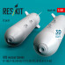 Shop B83 nuclear bombs (2 pcs) (3D Printed) (1/48) Scale Plastic Models Kits. Accessories and Resin Parts. Reskit online Store