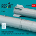 Shop B83 nuclear bombs (2 pcs) (3D Printed) (1/48) Scale Plastic Models Kits. Accessories and Resin Parts. Reskit online Store