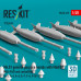 Mk.81 general purpose bombs with Mod 0/1, MAU-94/B and conical fins (12 pcs) (A-1, A-4, A-6, A-7, F-4, F-8) (3D Printed) (1/48) Shop Mk.81 general purpose bombs with Mod 0/1, MAU-94/B and conical fins (12 pcs) (A-1, A-4, A-6, A-7, F-4, F-8) (3D Printed) (1/48) Scale Plastic Models Kits. Accessories and Resin Parts. Reskit online Store