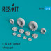 Shop F-14 (A,B) "Tomcat"  (weighted) wheels set (1/72) Scale Plastic Models Kits. Accessories and Resin Parts. Reskit online Store