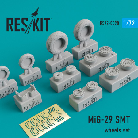 Shop MiG-29 "Fulcrum" SMT wheels set (1/72) Scale Plastic Models Kits. Accessories and Resin Parts. Reskit online Store