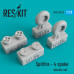 Shop Spitfire (4 spoke) wheels set (1/72) Scale Plastic Models Kits. Accessories and Resin Parts. Reskit online Store