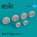 Shop Saab 37 "Viggen" wheels set (1/72) Scale Plastic Models Kits. Accessories and Resin Parts. Reskit online Store