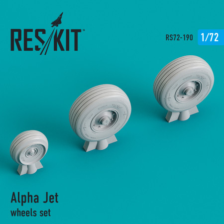 Shop Alpha Jet wheels set (1/72) Scale Plastic Models Kits. Accessories and Resin Parts. Reskit online Store