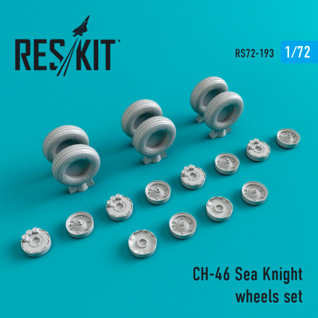 Shop CH-46 "Sea Knight" wheels set (1/72) Scale Plastic Models Kits. Accessories and Resin Parts. Reskit online Store