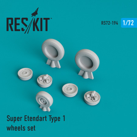 Super Etendard type 1 wheels set (1/72) Shop Super Etendard type 1 wheels set (1/72) Scale Plastic Models Kits. Accessories and Resin Parts. Reskit online Store