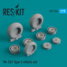 Shop Me.262 type 2 wheels set (1/72) Scale Plastic Models Kits. Accessories and Resin Parts. Reskit online Store