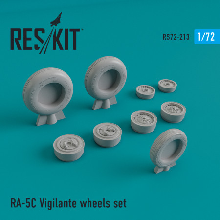 Shop RA-5 "Vigilante" wheels set (1/72) Scale Plastic Models Kits. Accessories and Resin Parts. Reskit online Store