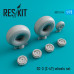 Shop DC-3 (C-47) wheels set (1/72) Scale Plastic Models Kits. Accessories and Resin Parts. Reskit online Store