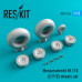 Shop Bf.110 (E,F,G) wheels set (1/72) Scale Plastic Models Kits. Accessories and Resin Parts. Reskit online Store