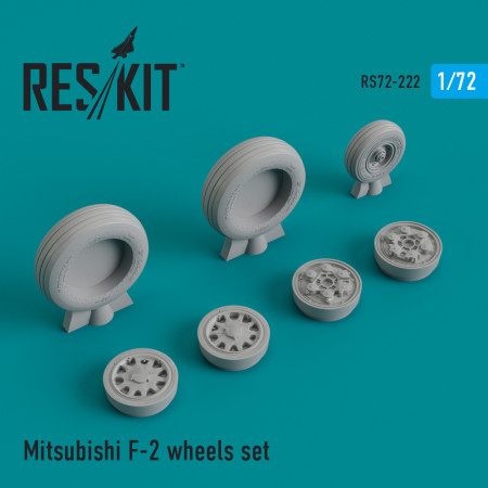 Shop JASDF F-2 wheels set (1/72) Scale Plastic Models Kits. Accessories and Resin Parts. Reskit online Store
