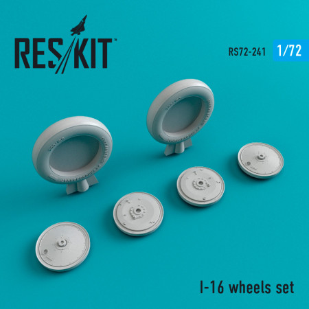 Shop I-16 "Ishak" wheels set (1/72) Scale Plastic Models Kits. Accessories and Resin Parts. Reskit online Store