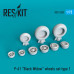 Shop P-61 "Black Widow" wheels set (1/72) Scale Plastic Models Kits. Accessories and Resin Parts. Reskit online Store