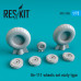 Shop He-111 wheels set early type (1/72) Scale Plastic Models Kits. Accessories and Resin Parts. Reskit online Store