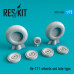 Shop He-111 wheels set late type (1/72) Scale Plastic Models Kits. Accessories and Resin Parts. Reskit online Store
