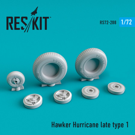 Shop Hawker Hurricane (weighted) wheels set (late type 1) (1/72) Scale Plastic Models Kits. Accessories and Resin Parts. Reskit online Store