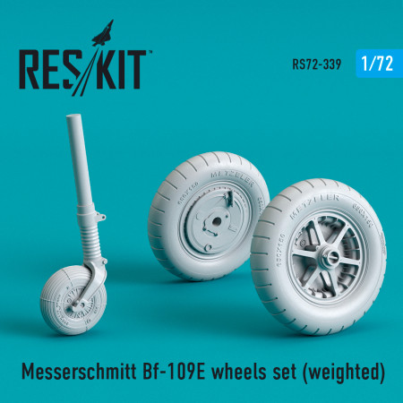 Shop Bf-109E wheels set (weighted) (1/72) Scale Plastic Models Kits. Accessories and Resin Parts. Reskit online Store