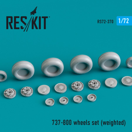 Shop 737-800 wheels set (weighted) (1/72) Scale Plastic Models Kits. Accessories and Resin Parts. Reskit online Store
