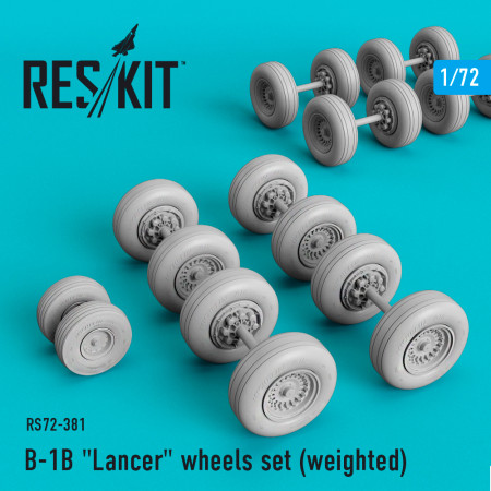 B-1B "Lancer" wheels set (weighted) (1/72) Shop B-1B "Lancer" wheels set (weighted) (1/72) Scale Plastic Models Kits. Accessories and Resin Parts. Reskit online Store