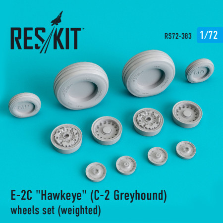 Shop E-2C "Hawkeye" (C-2 Greyhound) wheels set (weighted) (1/72) Scale Plastic Models Kits. Accessories and Resin Parts. Reskit online Store