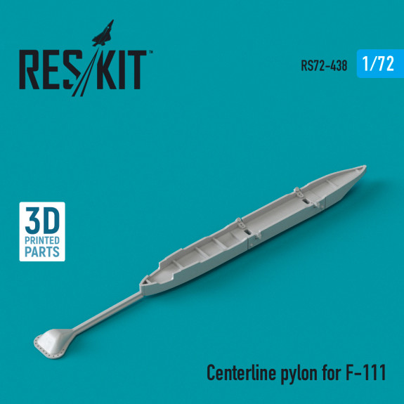 Shop Centerline pylon for F-111 (3D Printed) (1/72) Scale Plastic Models Kits. Accessories and Resin Parts. Reskit online Store