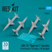 Shop AIM-7A "Sparrow I" missiles (4 pcs) (3D Printed) (1/72) Scale Plastic Models Kits. Accessories and Resin Parts. Reskit online Store
