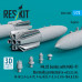 Shop Mk.83 bombs with MAU-91 thermally protected (4 pcs) (3D printed) (1/72) Scale Plastic Models Kits. Accessories and Resin Parts. Reskit online Store