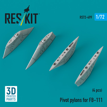 Shop Pivot pylons for FB-111 (4 pcs) (1/72) Scale Plastic Models Kits. Accessories and Resin Parts. Reskit online Store