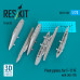 Shop Pivot pylons for F-111F with LAU-105 (4 pcs) (1/72) Scale Plastic Models Kits. Accessories and Resin Parts. Reskit online Store