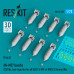 Shop AN-M57 bombs (250 lbs, box-type fin) for all USAF & RAF of WW2 & Korean War (8 pcs) (3D Printed) (1/72) Scale Plastic Models Kits. Accessories and Resin Parts. Reskit online Store