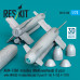 Shop AGM-130A missiles (Mk84 warhead) (2 pcs) with AN/AXQ-14 data link pod (1 pcs) (3D Printed) (1/72) Scale Plastic Models Kits. Accessories and Resin Parts. Reskit online Store