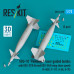 Shop GBU-10 "Paveway I" laser guided bombs with BSU-37/B fin and BSU-3A/B wing (slow speed) (2 pcs) (3D Printed) (1/72) Scale Plastic Models Kits. Accessories and Resin Parts. Reskit online Store