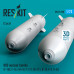 Shop B83 nuclear bombs (2 pcs) (3D Printed) (1/72) Scale Plastic Models Kits. Accessories and Resin Parts. Reskit online Store