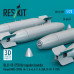 Shop BLU-1B (750lb) napalm bombs finned MXU-393/B (4 pcs) (3D Printed) (1/72) Scale Plastic Models Kits. Accessories and Resin Parts. Reskit online Store