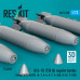 Shop BLU-1B (750lb) napalm bombs finned MXU-469/B (4 pcs) (3D Printed) (1/72) Scale Plastic Models Kits. Accessories and Resin Parts. Reskit online Store
